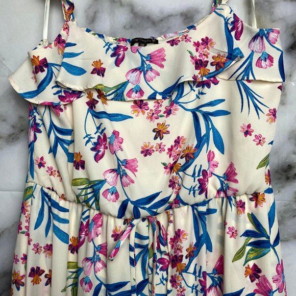 City Triangles women's shorts romper with a duster - Picture 2 of 10